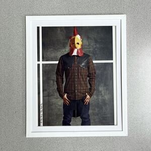 Chrome Hearts chicken man Framed poster 8x11 magazine cutout